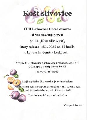 košt 2025